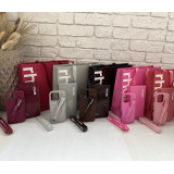 Подарунковий набір з чохлом на iPhone, корбкою та сумкою для покупок в кольорі RIBBON RHODE